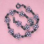 Vintage Antiqued Sterling ..