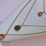 Vintage Triple Strand Gold..